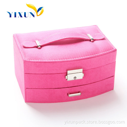 Jewelry Cosmetic Bracelet Box Gift Jewel Case Portable